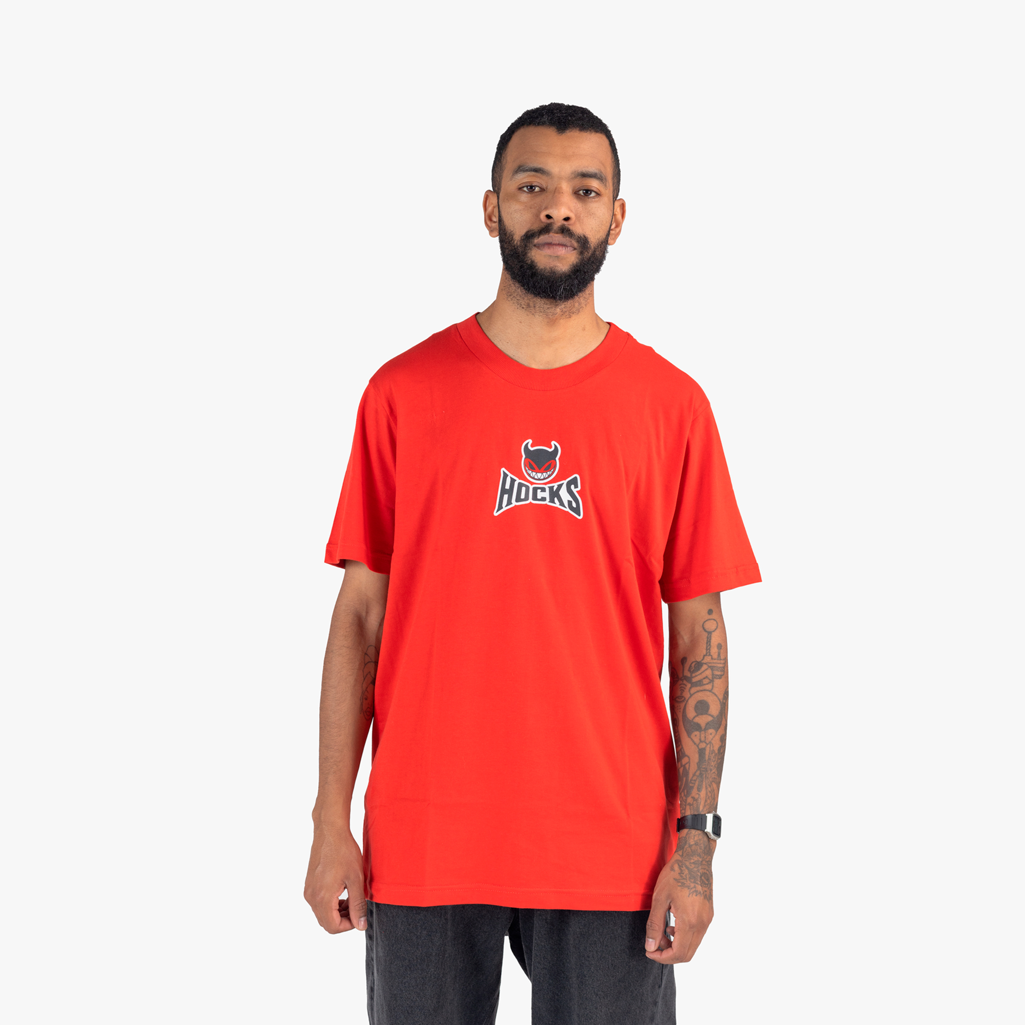Camiseta Hocks Devil - Cereja