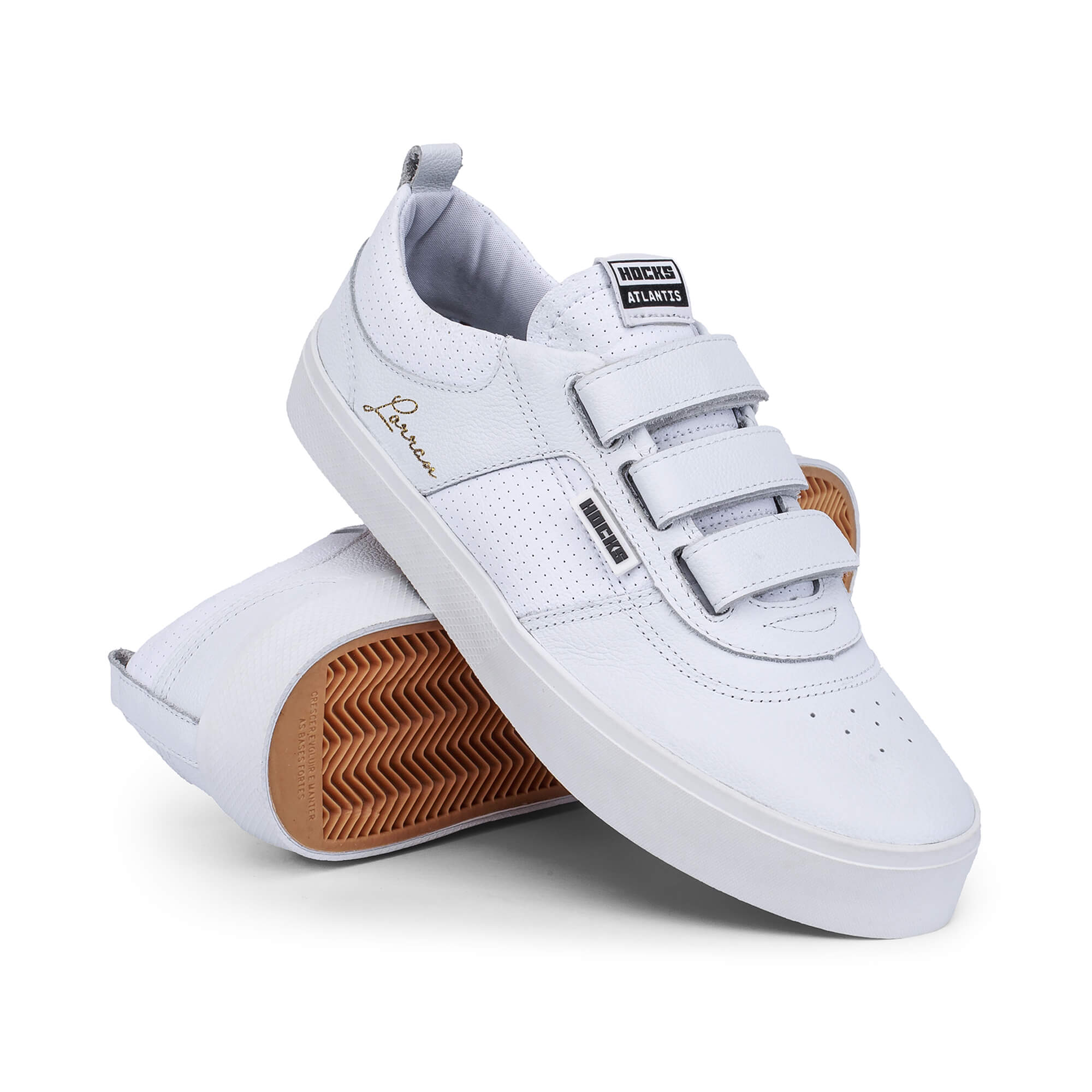 Hocks Footwear TÃªnis Hocks Branco Tênis Hocks Tempus Velcro