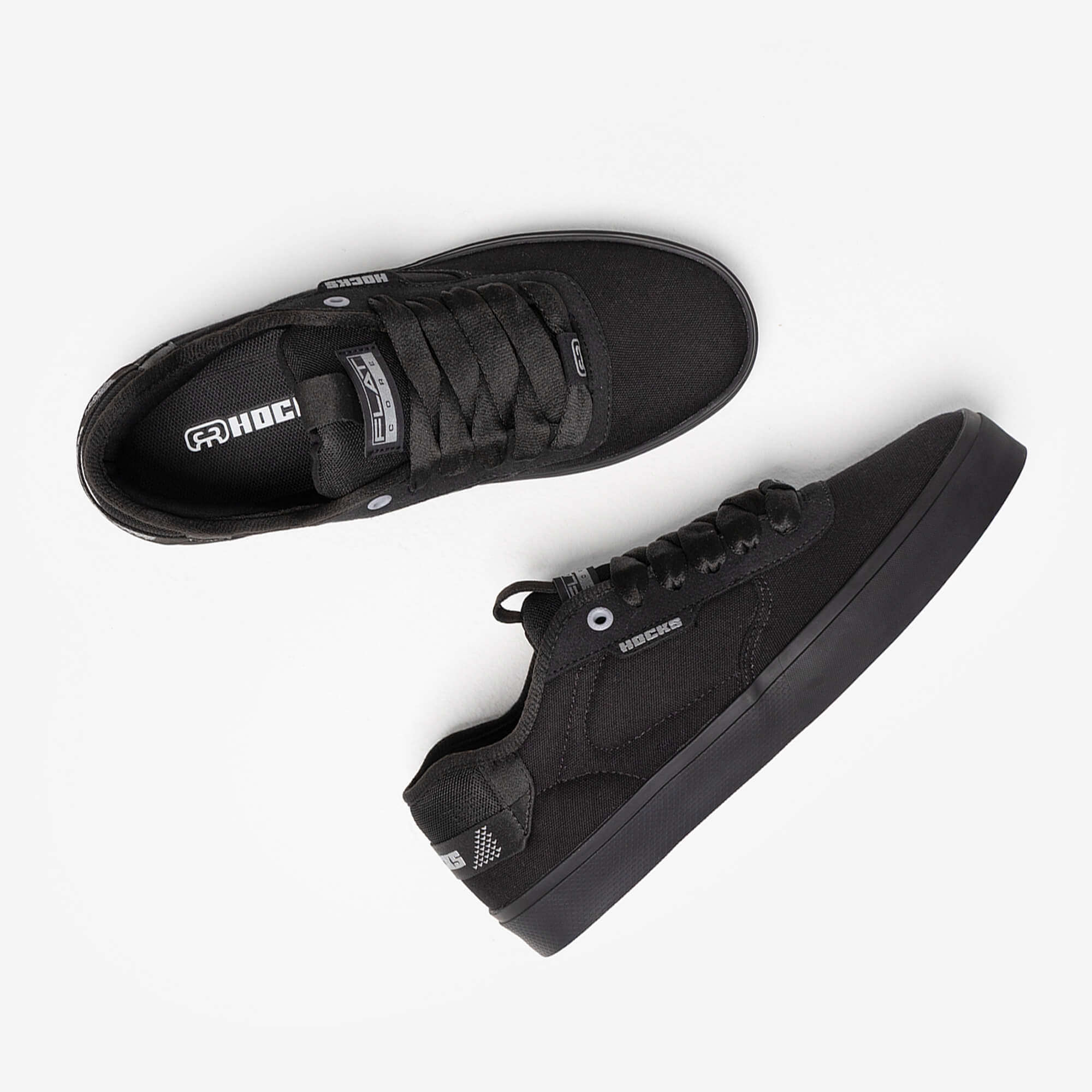 Tênis Hocks Flat Core - Preto Reflex